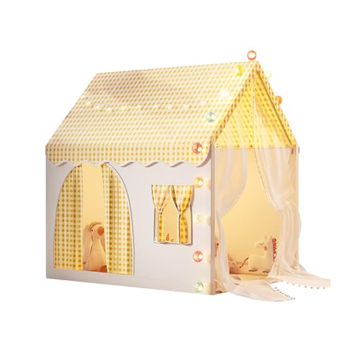 Ergocar Kinderzelt Für Drinnen Und Draußen Doppeltür Schloss Kugel Licht Bunte Flagge Wolke Stern Licht Geeignet Für Kleinkinder Jungen Und Mädchen Ergocar Kinderzelt Für Drinnen Und Draußen Doppeltür Schloss Kugel Licht Bunte Flagge Wolke Stern Licht Geeignet Für Kleinkinder Jungen Und Mädchen von Ergocar