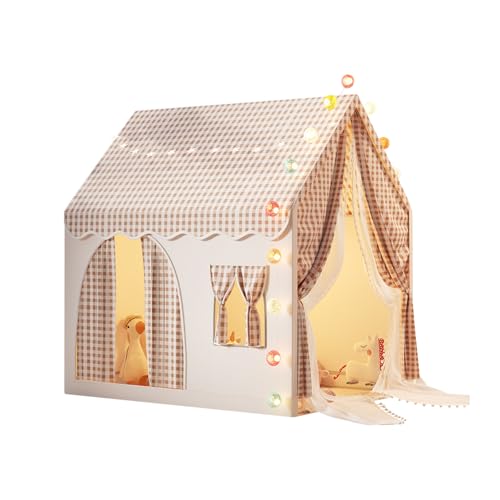 Ergocar Kinderzelt Für Drinnen Und Draußen Doppeltür Schloss Kugel Licht Bunte Flagge Wolke Stern Licht Geeignet Für Kleinkinder Jungen Und Mädchen Ergocar Kinderzelt Für Drinnen Und Draußen Doppeltür Schloss Kugel Licht Bunte Flagge Wolke Stern Licht Geeignet Für Kleinkinder Jungen Und Mädchen von Ergocar