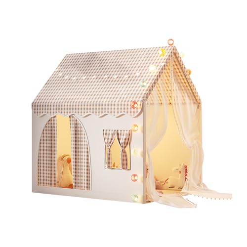 Ergocar Kinderzelt Für Drinnen Und Draußen Doppeltür Schloss Kugel Licht Bunte Flagge Wolke Stern Licht Geeignet Für Kleinkinder Jungen Und Mädchen Ergocar Kinderzelt Für Drinnen Und Draußen Doppeltür Schloss Kugel Licht Bunte Flagge Wolke Stern Licht Geeignet Für Kleinkinder Jungen Und Mädchen von Ergocar