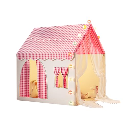 Ergocar Kinderzelt Für Drinnen Und Draußen Doppeltür Schloss Kugel Licht Bunte Flagge Wolke Stern Licht Geeignet Für Kleinkinder Jungen Und Mädchen Ergocar Kinderzelt Für Drinnen Und Draußen Doppeltür Schloss Kugel Licht Bunte Flagge Wolke Stern Licht Geeignet Für Kleinkinder Jungen Und Mädchen von Ergocar