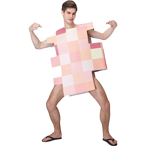 Ericetion Lustiges Erwachsenenmosaikkostüm Neuheit Kostüm Verkleidungspaar Sims Kostüm für Halloween Party Ericetion Lustiges Erwachsenenmosaikkostüm Neuheit Kostüm Verkleidungspaar Sims Kostüm für Halloween Party von Ericetion