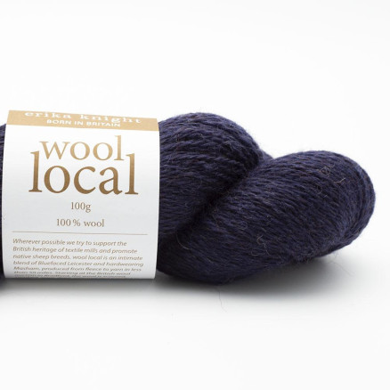 Erika Knight Wool Local Garn 808 Bingley Navy Erika Knight Wool Local Garn 808 Bingley Navy von Erika Knight