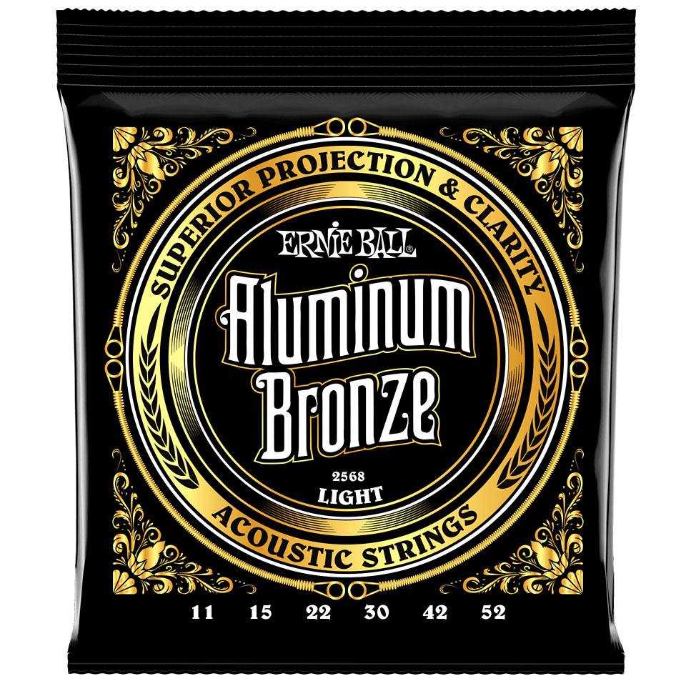 Ernie Ball Light Aluminum Bronze 2568 .011-052 Saiten Westerngitarre Ernie Ball Light Aluminum Bronze 2568 .011-052 Saiten Westerngitarre von Ernie Ball