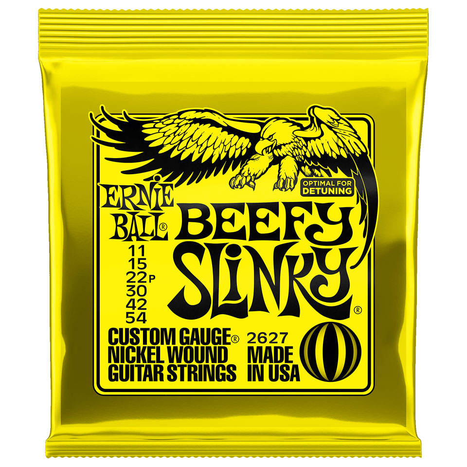 Ernie Ball Beefy Slinky 2627 .011-054 Saiten E-Gitarre Ernie Ball Beefy Slinky 2627 .011-054 Saiten E-Gitarre von Ernie Ball