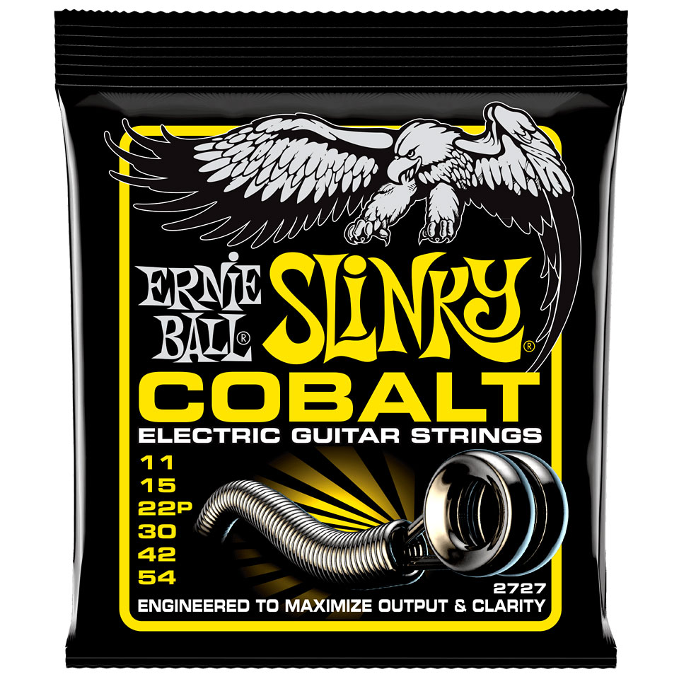 Ernie Ball Beefy Slinky Cobalt 2727 .011-054 Saiten E-Gitarre Ernie Ball Beefy Slinky Cobalt 2727 .011-054 Saiten E-Gitarre von Ernie Ball