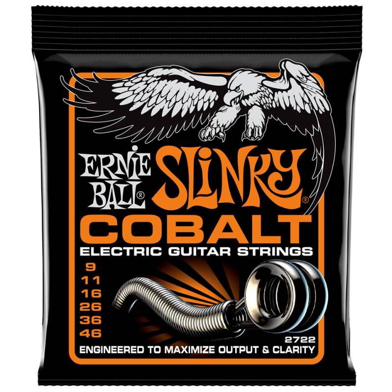 Ernie Ball Hybrid Slinky Cobalt 2722 .009-046 Saiten E-Gitarre von Ernie Ball