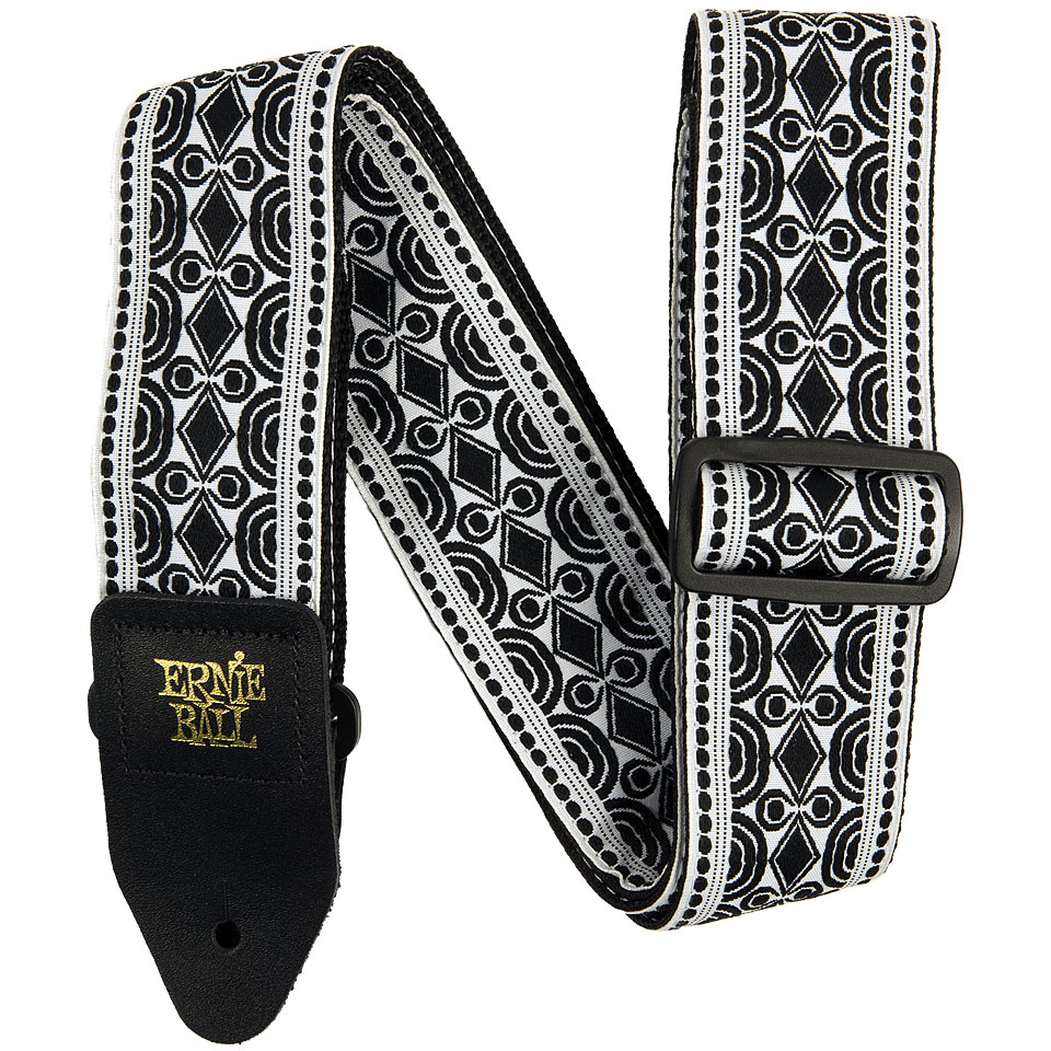 Ernie Ball EB 5319 Jaquard Beatnik Black Gitarrengurt Ernie Ball EB 5319 Jaquard Beatnik Black Gitarrengurt von Ernie Ball