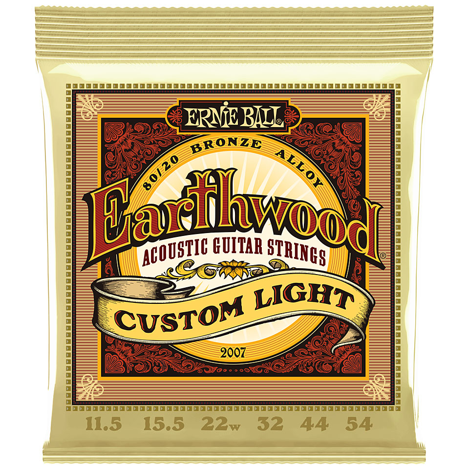 Ernie Ball EB2007 .011,5 - .054 Saiten Westerngitarre von Ernie Ball