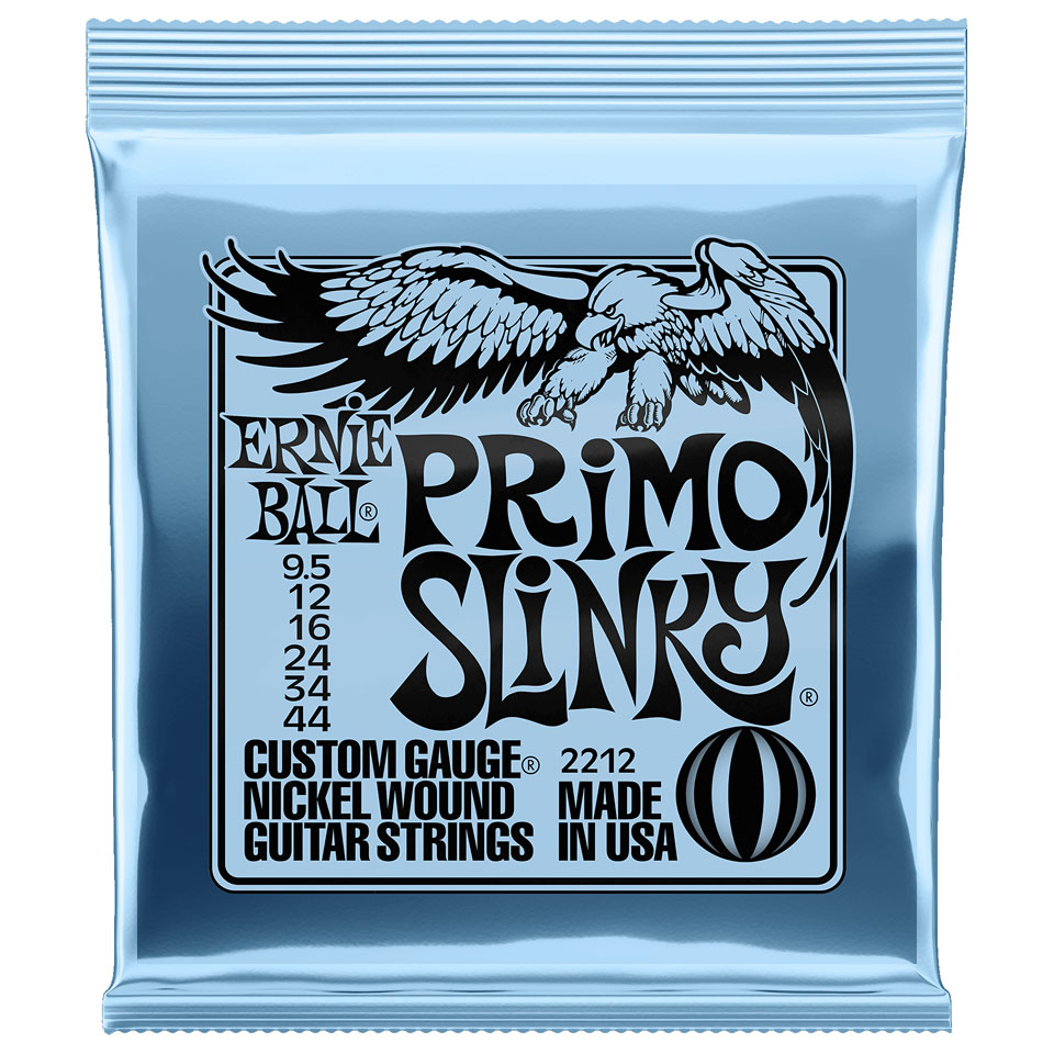 Ernie Ball Primo Slinky 2212 .0095-044 Saiten E-Gitarre Ernie Ball Primo Slinky 2212 .0095-044 Saiten E-Gitarre von Ernie Ball