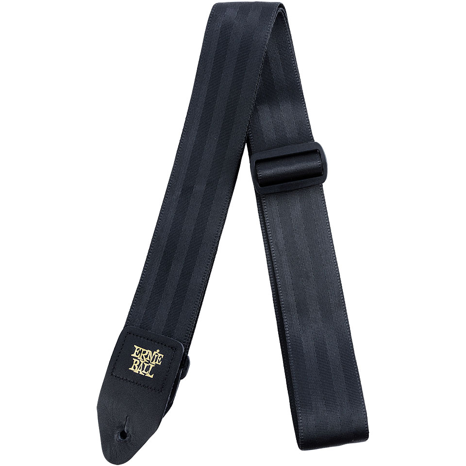 Ernie Ball EB4139 Seatbelt Webbing Black Gitarrengurt Ernie Ball EB4139 Seatbelt Webbing Black Gitarrengurt von Ernie Ball