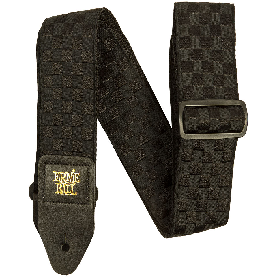 Ernie Ball EB5341 Black Checkers Gitarrengurt Ernie Ball EB5341 Black Checkers Gitarrengurt von Ernie Ball