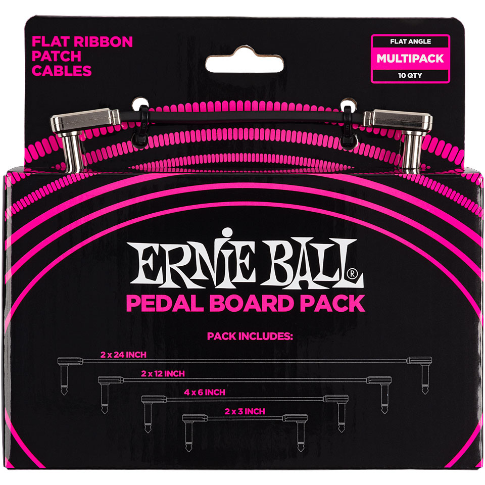 Ernie Ball EB6224 Multi Pack Patchkabel von Ernie Ball