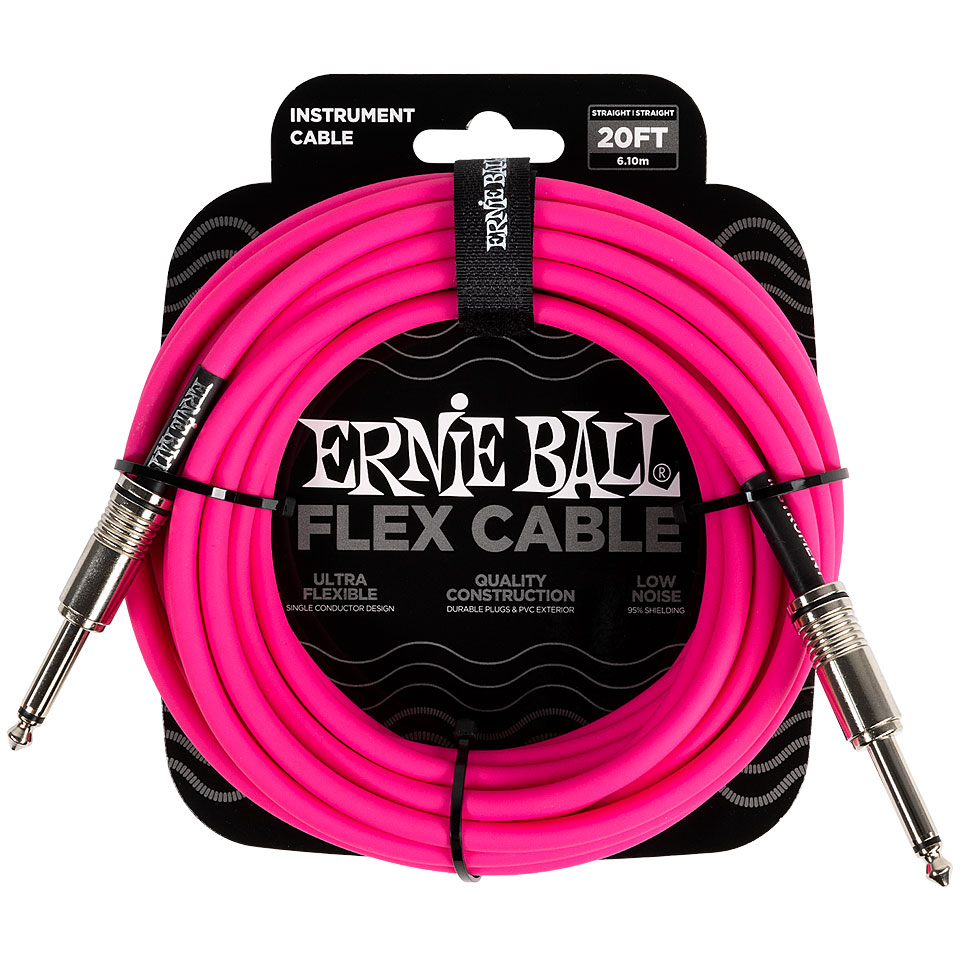 Ernie Ball EB6418 Flex Purple 6m Instrumentenkabel Ernie Ball EB6418 Flex Purple 6m Instrumentenkabel von Ernie Ball