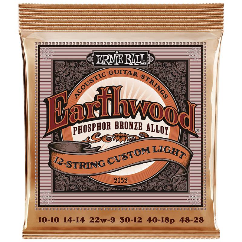 Ernie Ball Earthwood 12-String EB2013 80/20 Bronze 10-48 Saiten von Ernie Ball