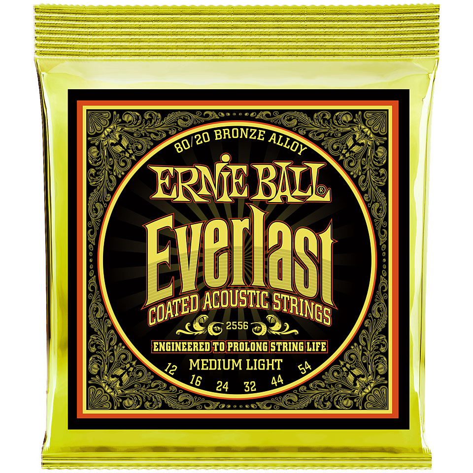 Ernie Ball Everlast Medium Light Bronze 2556 .012-054 Saiten von Ernie Ball