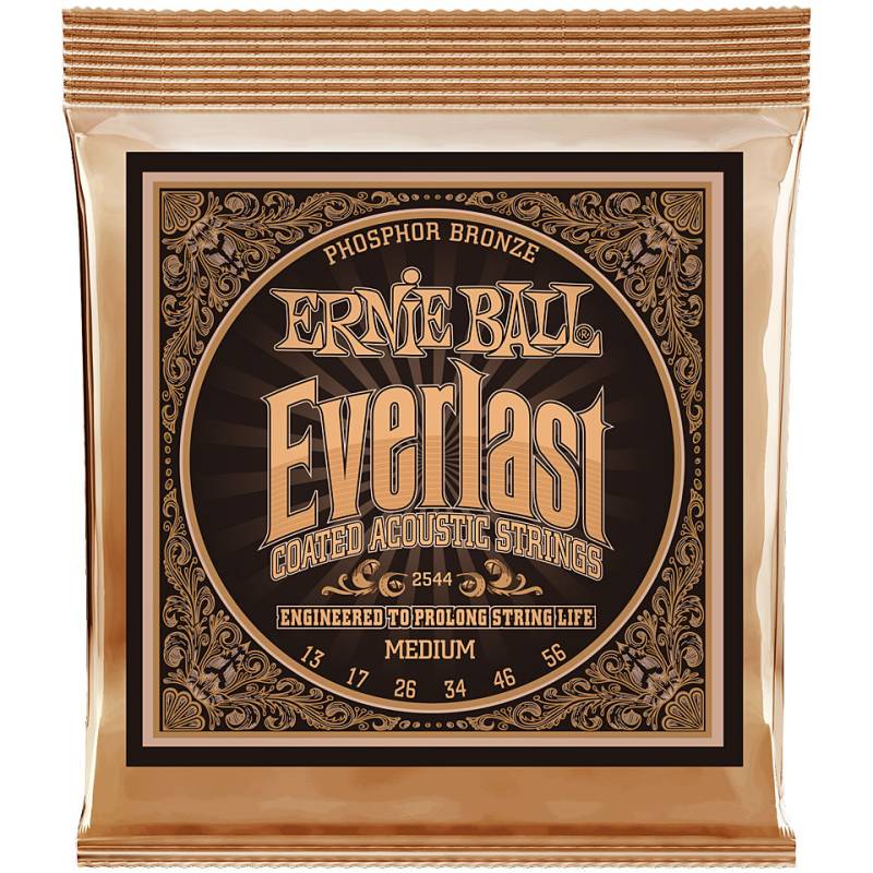 Ernie Ball Everlast Medium Phosphor Bronze EB2544 013-056 Saiten von Ernie Ball