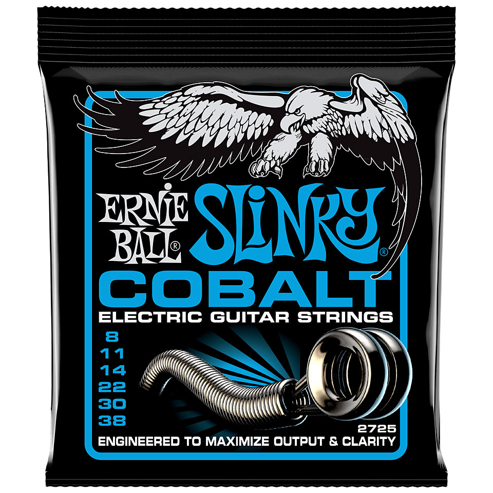 Ernie Ball Extra Slinky Cobalt EB2725 008-038 Saiten E-Gitarre von Ernie Ball