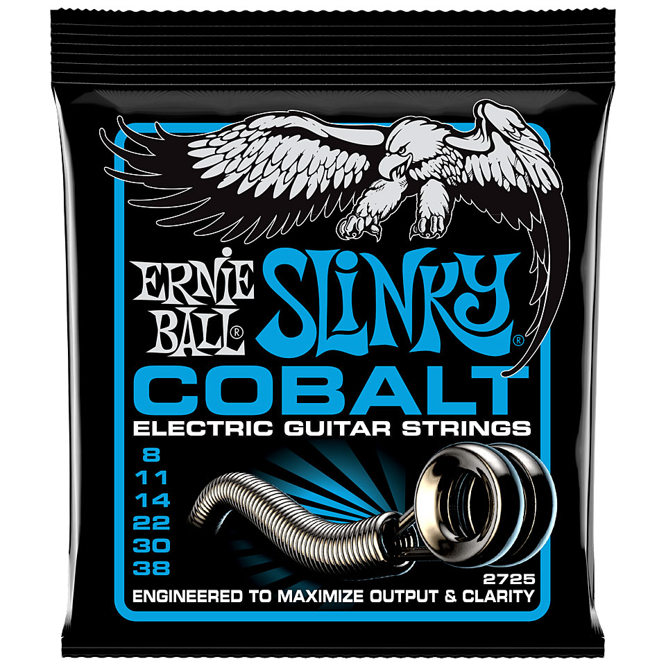 Ernie Ball Extra Slinky Cobalt EB2725 008-038 Saiten E-Gitarre Ernie Ball Extra Slinky Cobalt EB2725 008-038 Saiten E-Gitarre von Ernie Ball