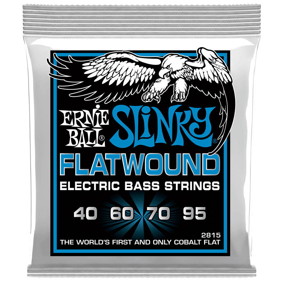 Ernie Ball Extra Slinky Flatwound 2815 .040-095 Saiten E-Bass Ernie Ball Extra Slinky Flatwound 2815 .040-095 Saiten E-Bass von Ernie Ball