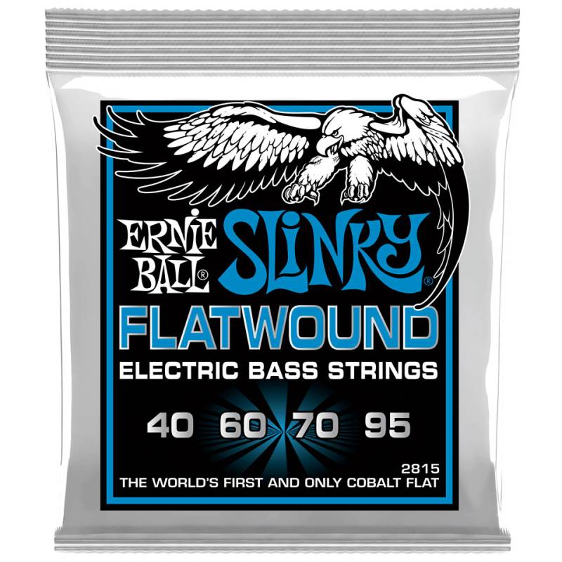 Ernie Ball Extra Slinky Flatwound 2815 .040-095 Saiten E-Bass von Ernie Ball