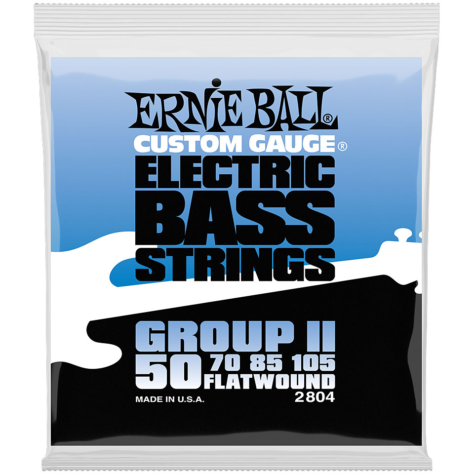 Ernie Ball Flatwound Group II 50-105 Saiten E-Bass Ernie Ball Flatwound Group II 50-105 Saiten E-Bass von Ernie Ball