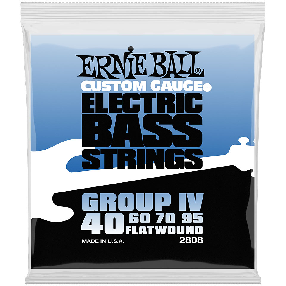 Ernie Ball Flatwound Group IV 40-95 Saiten E-Bass von Ernie Ball