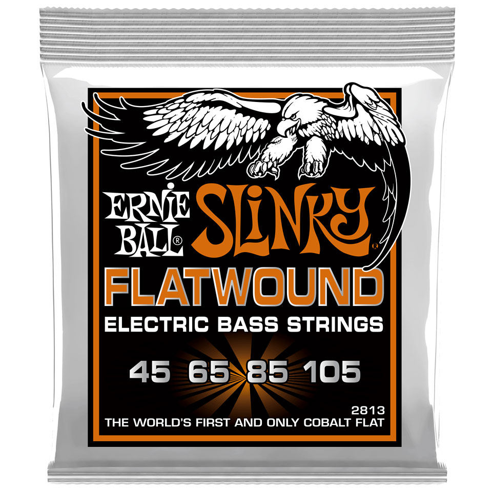 Ernie Ball Hybrid Slinky Flatwound 2813 .045-105 Saiten E-Bass Ernie Ball Hybrid Slinky Flatwound 2813 .045-105 Saiten E-Bass von Ernie Ball