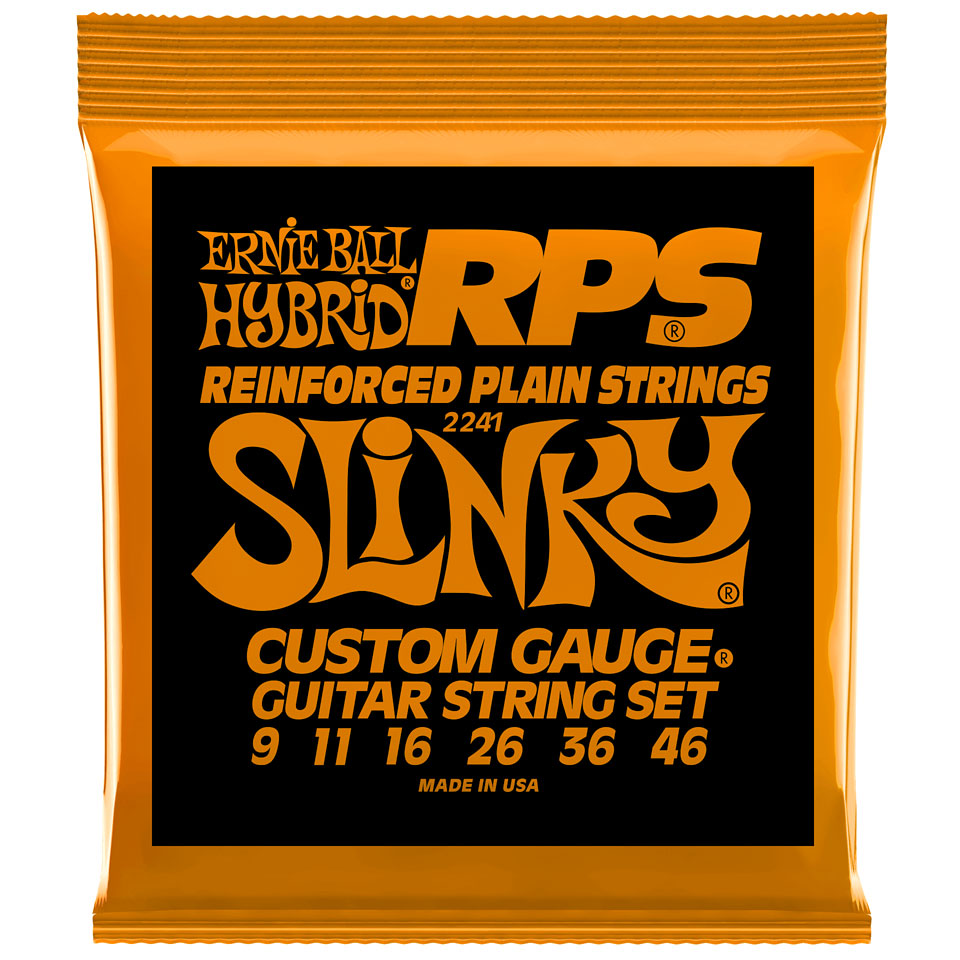 Ernie Ball Hybrid Slinky RPS 2241 .009-046 Saiten E-Gitarre Ernie Ball Hybrid Slinky RPS 2241 .009-046 Saiten E-Gitarre von Ernie Ball