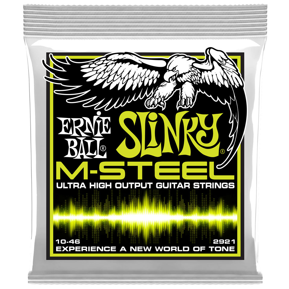 Ernie Ball Regular Slinky M-Steel 2921 .010-046 Saiten E-Gitarre Ernie Ball Regular Slinky M-Steel 2921 .010-046 Saiten E-Gitarre von Ernie Ball