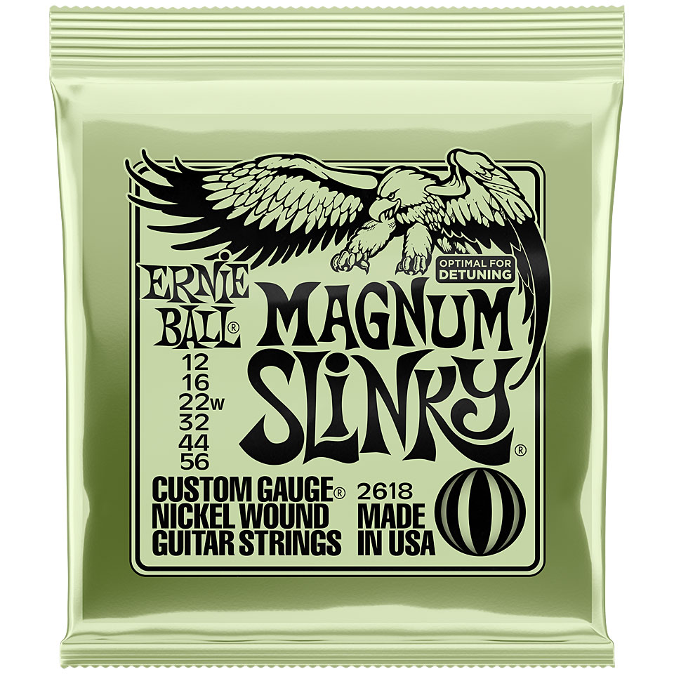 Ernie Ball Magnum Slinky EB2618 012-056 Saiten E-Gitarre Ernie Ball Magnum Slinky EB2618 012-056 Saiten E-Gitarre von Ernie Ball
