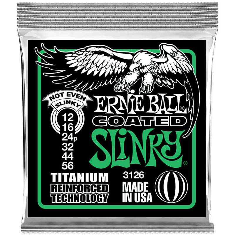 Ernie Ball Not Even Slinky Coated 3126 .012-056 Saiten E-Gitarre von Ernie Ball