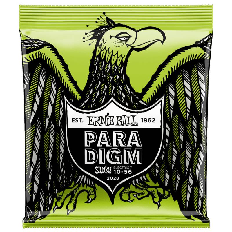 Ernie Ball Paradigm Regular Slinky 7-String 2028 .010-056 Saiten von Ernie Ball