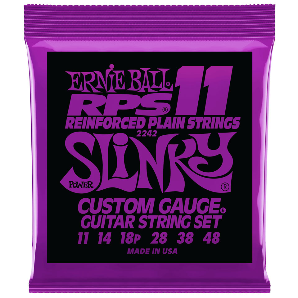 Ernie Ball Power Slinky RPS 2242 .011-048 Saiten E-Gitarre von Ernie Ball