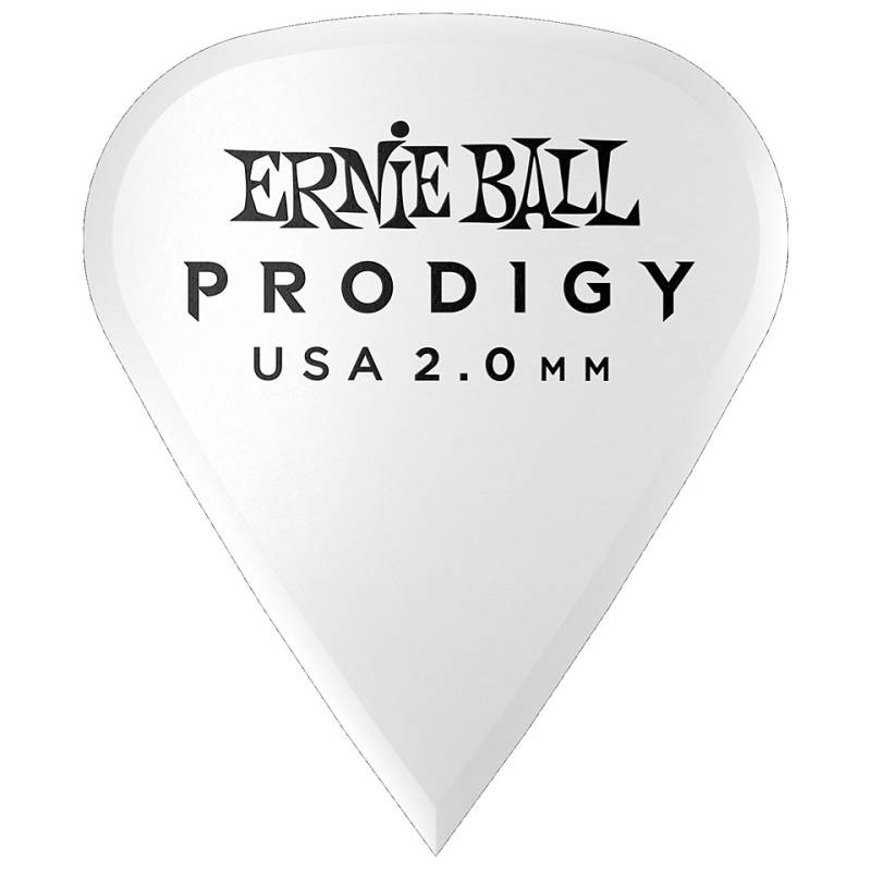 Ernie Ball Prodigy Mini 2 mm White (6 Pack) Plektrum von Ernie Ball
