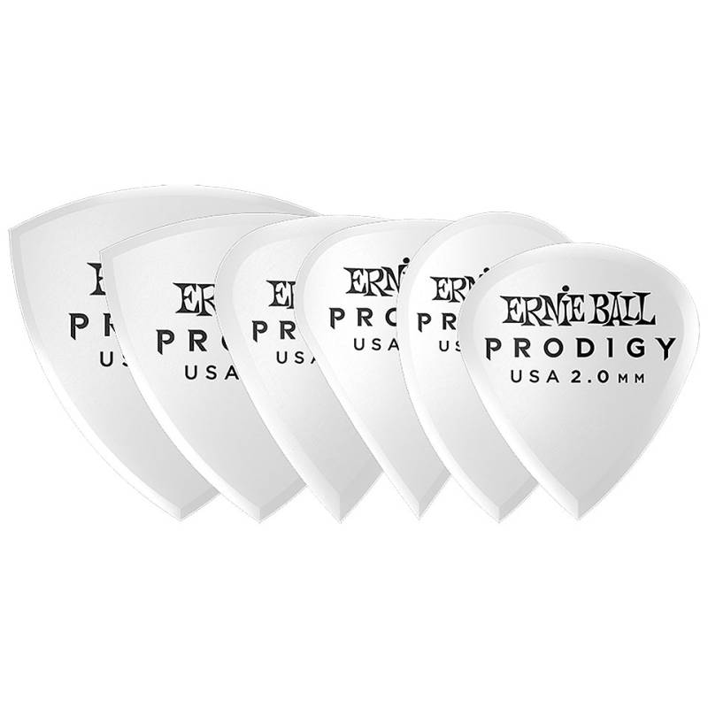 Ernie Ball Prodigy Multipack 2 mm White Plektrum von Ernie Ball