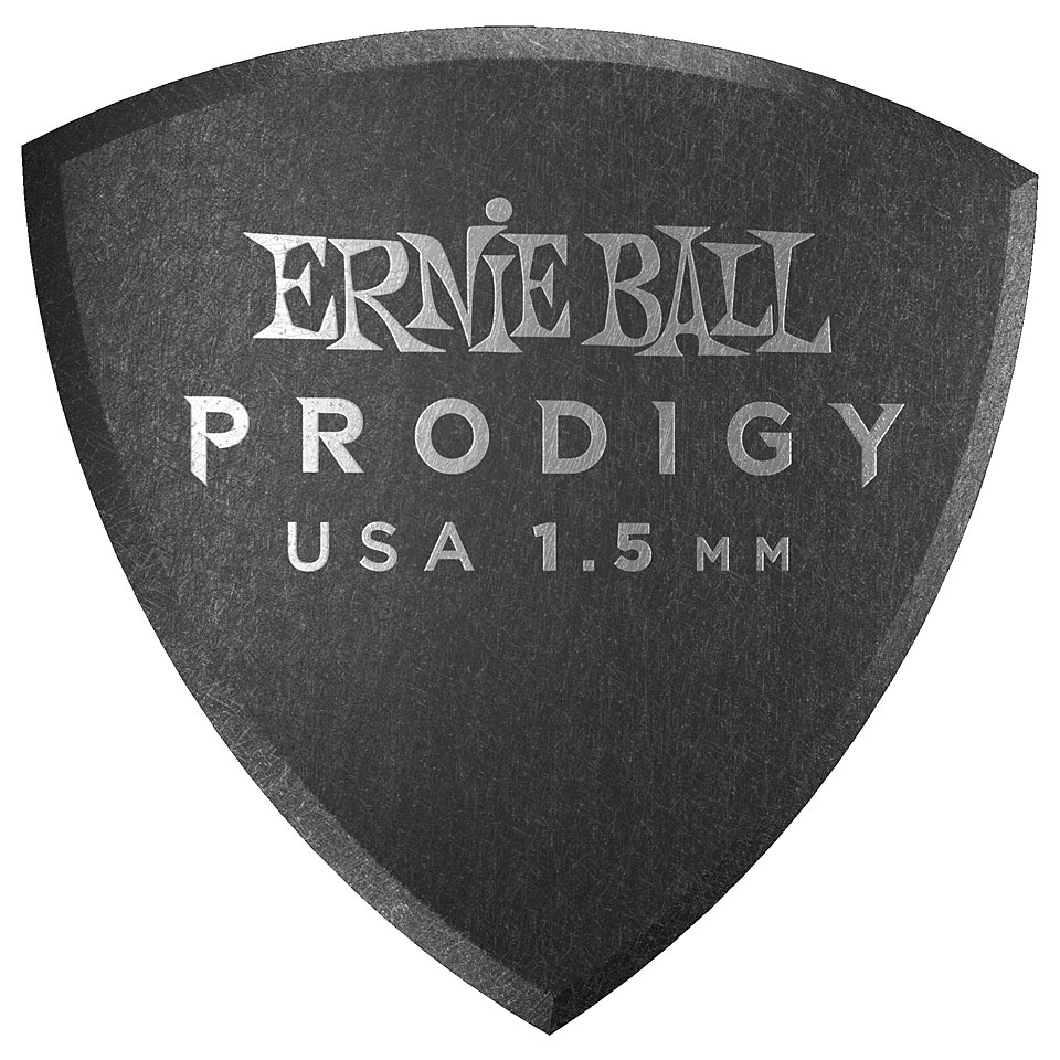 Ernie Ball Prodigy Shield 1,5 mm Black (6 Pack) Plektrum Ernie Ball Prodigy Shield 1,5 mm Black (6 Pack) Plektrum von Ernie Ball