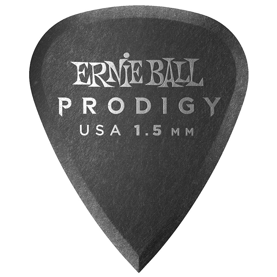 Ernie Ball Prodigy Standard 1,5mm Black (6 Pack) Plektrum Ernie Ball Prodigy Standard 1,5mm Black (6 Pack) Plektrum von Ernie Ball