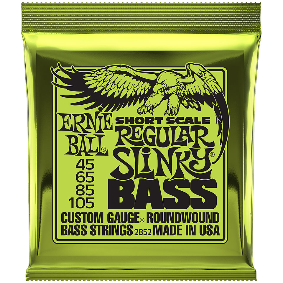 Ernie Ball Regular Slinky Bass 2852 .045-105 Short Scale Saiten E-Bass Ernie Ball Regular Slinky Bass 2852 .045-105 Short Scale Saiten E-Bass von Ernie Ball