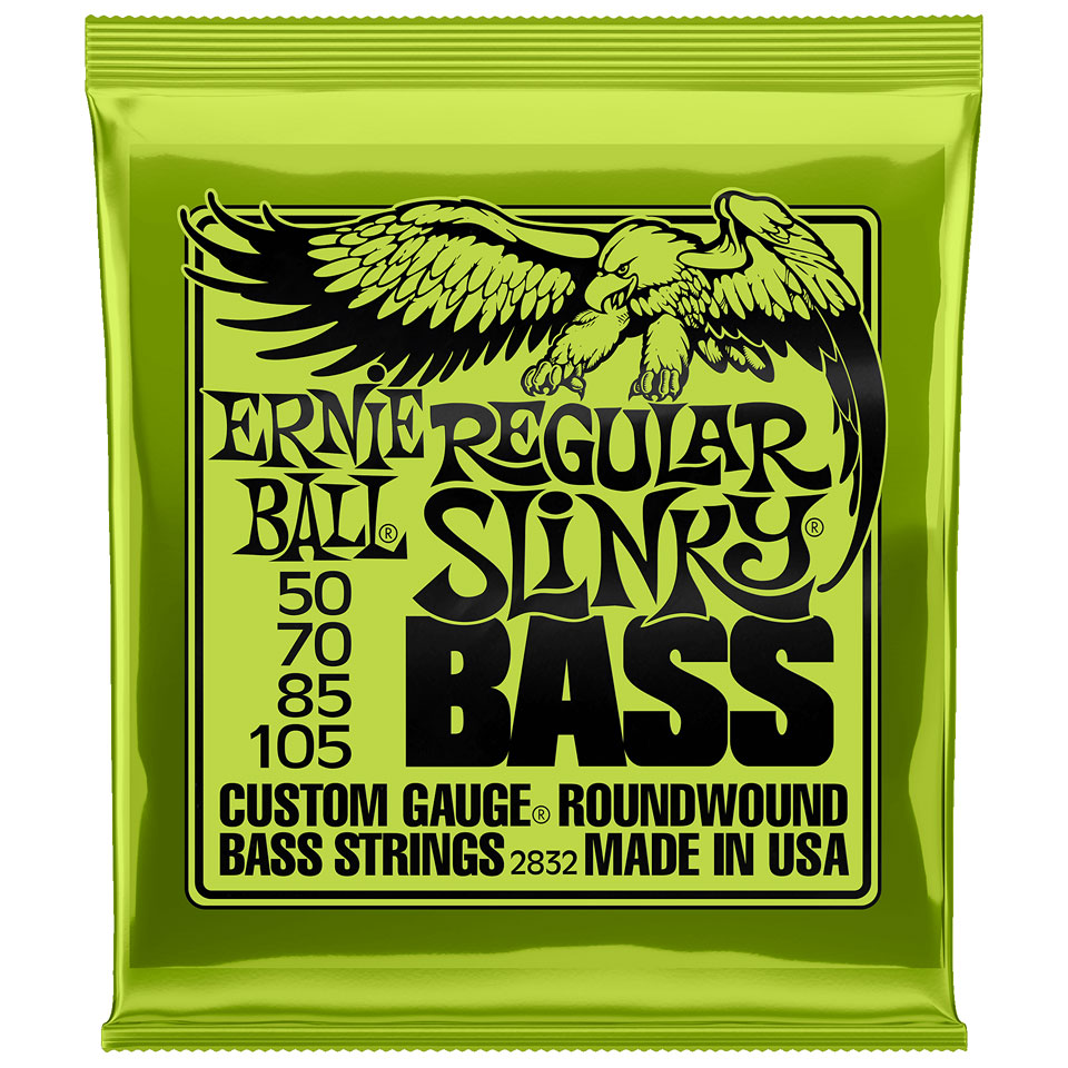 Ernie Ball Regular Slinky Bass 2832 .050-105 Saiten E-Bass Ernie Ball Regular Slinky Bass 2832 .050-105 Saiten E-Bass von Ernie Ball