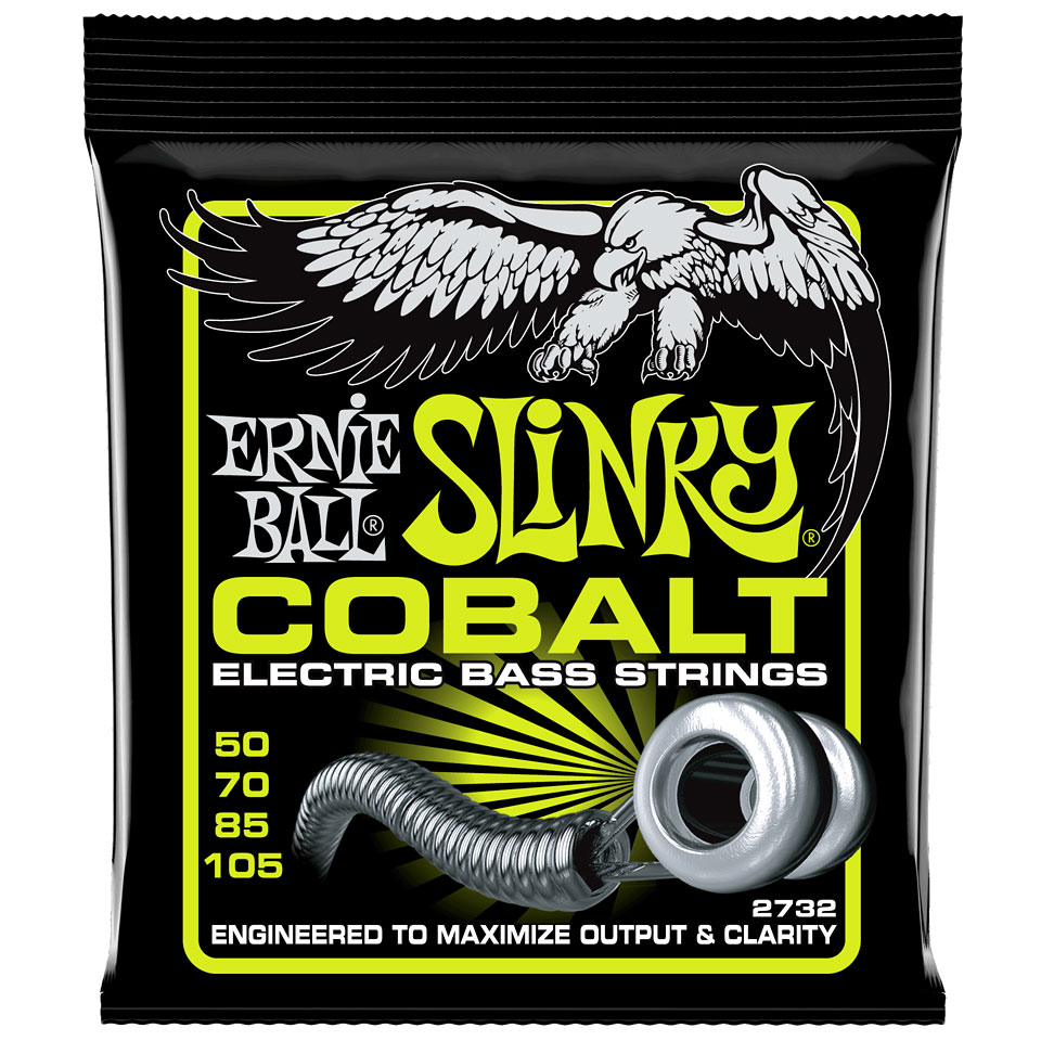 Ernie Ball Regular Slinky Cobalt 2732 .050-105 Saiten E-Bass von Ernie Ball