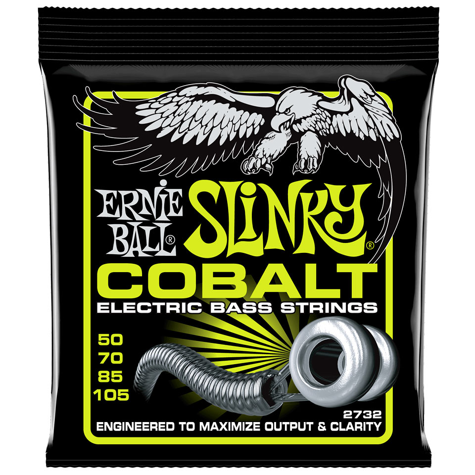 Ernie Ball Regular Slinky Cobalt 2732 .050-105 Saiten E-Bass Ernie Ball Regular Slinky Cobalt 2732 .050-105 Saiten E-Bass von Ernie Ball