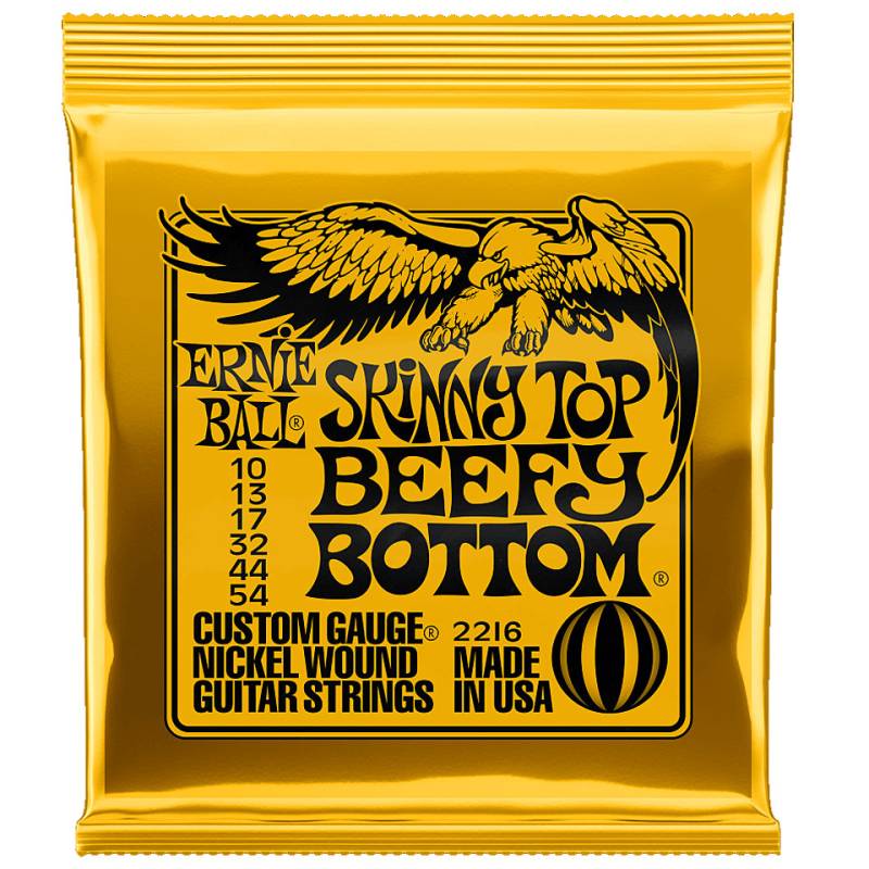 Ernie Ball Skinny Top Beefy Bottom 2216 .010-054 Saiten E-Gitarre von Ernie Ball