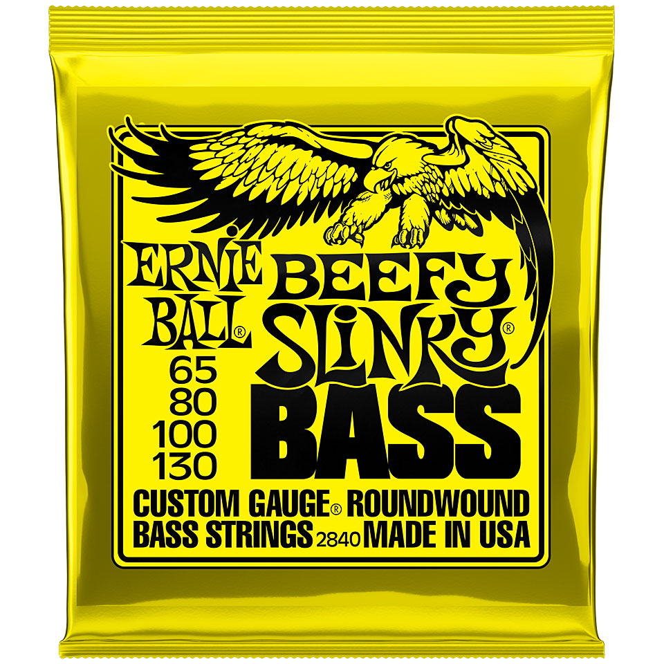 Ernie Ball Slinky Beefy Bass 2840 .065-130 Saiten E-Bass Ernie Ball Slinky Beefy Bass 2840 .065-130 Saiten E-Bass von Ernie Ball