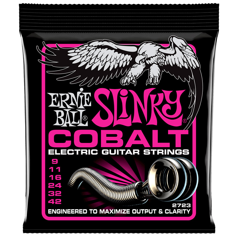 Ernie Ball Super Slinky Cobalt 2723 .009-042 Saiten E-Gitarre von Ernie Ball