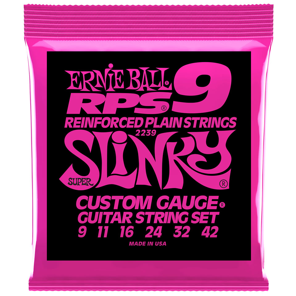 Ernie Ball Super Slinky RPS 2239 .009-042 Saiten E-Gitarre von Ernie Ball