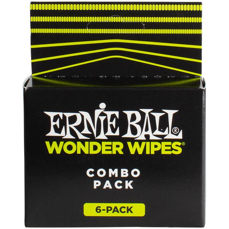 Ernie Ball Wonder Wipes Combo Pack EB4279 Pflegemittel Gitarre/Bass von Ernie Ball