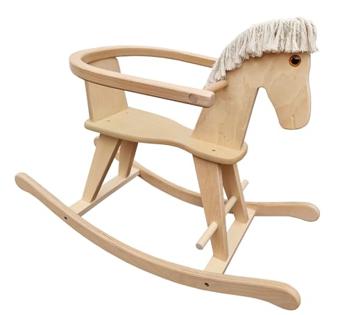 40-107 XXL Exclusives Schaukelpferd aus Holz 40-107 XXL Exclusives Schaukelpferd aus Holz von Erst-Holz