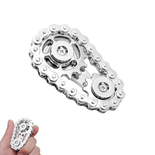 Eruceky Fidget Spinner Ring Spielzeug, Getriebe Fidget Toys, für Stress Relief, für Anti-Angst, Angst Relief Finger Spielzeug Gadgets für Erwachsene von Eruceky