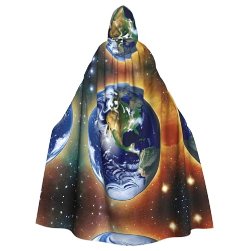 Erwqavc Kapuzenumhang für Herren, Cosplay, Kostüm, Halloween, Motto-Party, langer kosmischer Erddruck, Umhang, Uniform Erwqavc Kapuzenumhang für Herren, Cosplay, Kostüm, Halloween, Motto-Party, langer kosmischer Erddruck, Umhang, Uniform von Erwqavc