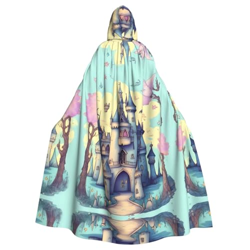 Erwqavc Kapuzenumhang für Herren, Cosplay, Kostüm, Halloween, Motto-Party, langes Märchenschloss, bedruckt, Umhang, Uniform Erwqavc Kapuzenumhang für Herren, Cosplay, Kostüm, Halloween, Motto-Party, langes Märchenschloss, bedruckt, Umhang, Uniform von Erwqavc